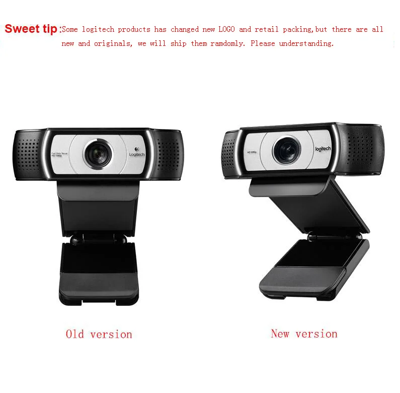 Logitech C930C HD 1080P видео камера для ПК Loptop USB DDP, черные веб-камера с 4-кратное цифровое приближение