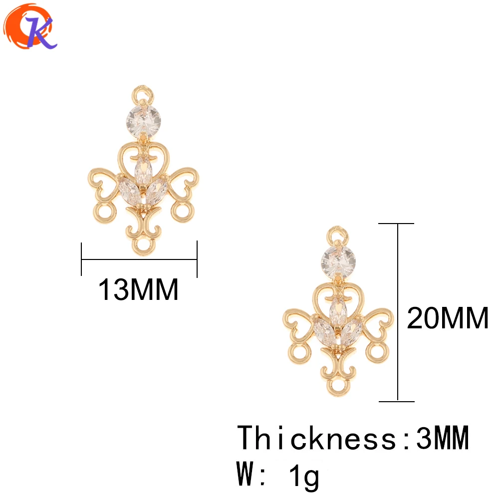 Сердечный Дизайн 50 шт 13*20 мм ювелирные аксессуары/Стразы/DIY Изготовление