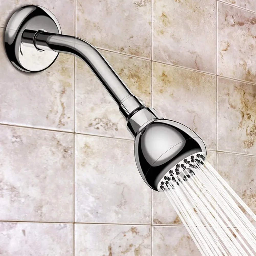 

High Pressure Shower Head 3 Inch Anti-leak Fixed Chrome Rainfall Tools-Free Installation Shower Head For Bathroom