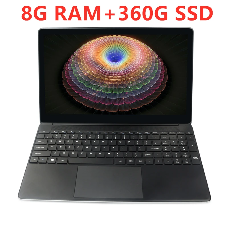 6 (8G-360G SSD) 15,6 дюймовый ноутбук 8 ГБ ОЗУ до 720 Гб SSD Intel четырехъядерный процессор 1920X1080P FHD Wifi офис дом школа Win 7/10 ноутбук компьютер - Цвет: 6 (8G-360G SSD)