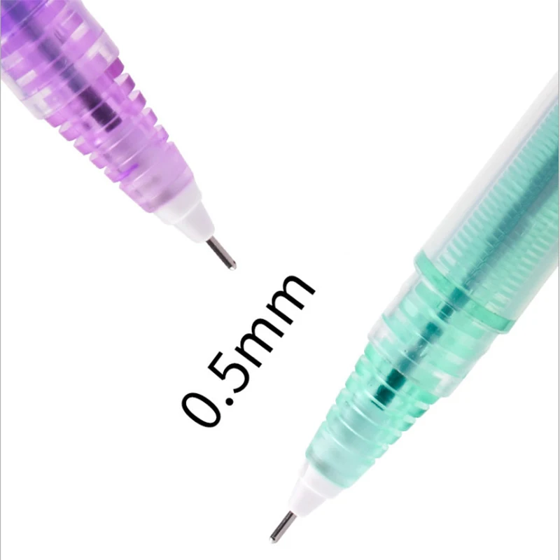 Красочные прямые жидкие гелевые ручки художественный шрифт креативный нойтер