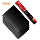 VOGVIGO 5 шт антипригарный нож поверхность термостойкие гриль-барбекю для барбекю прочного силиконовый коврик для выпечки Гриль Pad листы для пикника на открытом воздухе