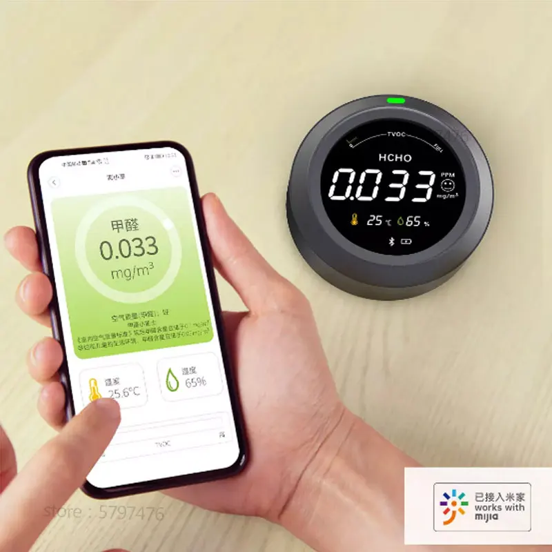 Youpin детектор воздуха монитор формальдегида Электрический гигрометр термометр