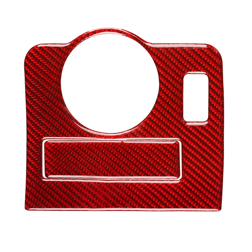 

Carbon Fiber Headlight Switch Frame Trim Cover Stickers For Ford Mustang 2009-2013 Car Accessories Car Sticker Styling Interior