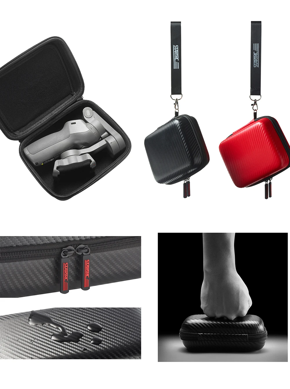 Мини PU защитный чехол для переноски сумка для хранения для DJI Osmo Mobile 3 ручной карданный стабилизатор для DJI Osmo Mobile 3 Аксессуары