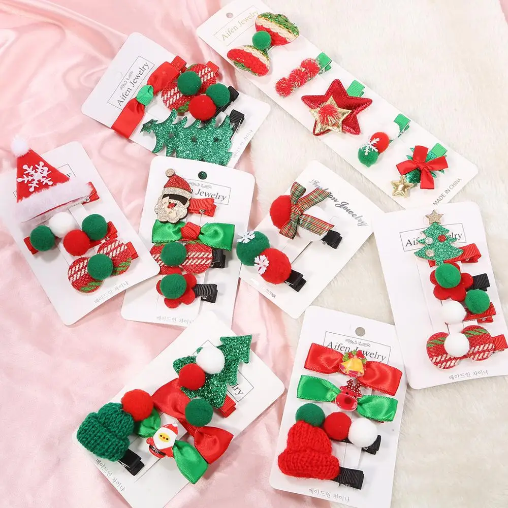 Набор заколок для волос девочек с героями мультфильмов украшение ободок детские