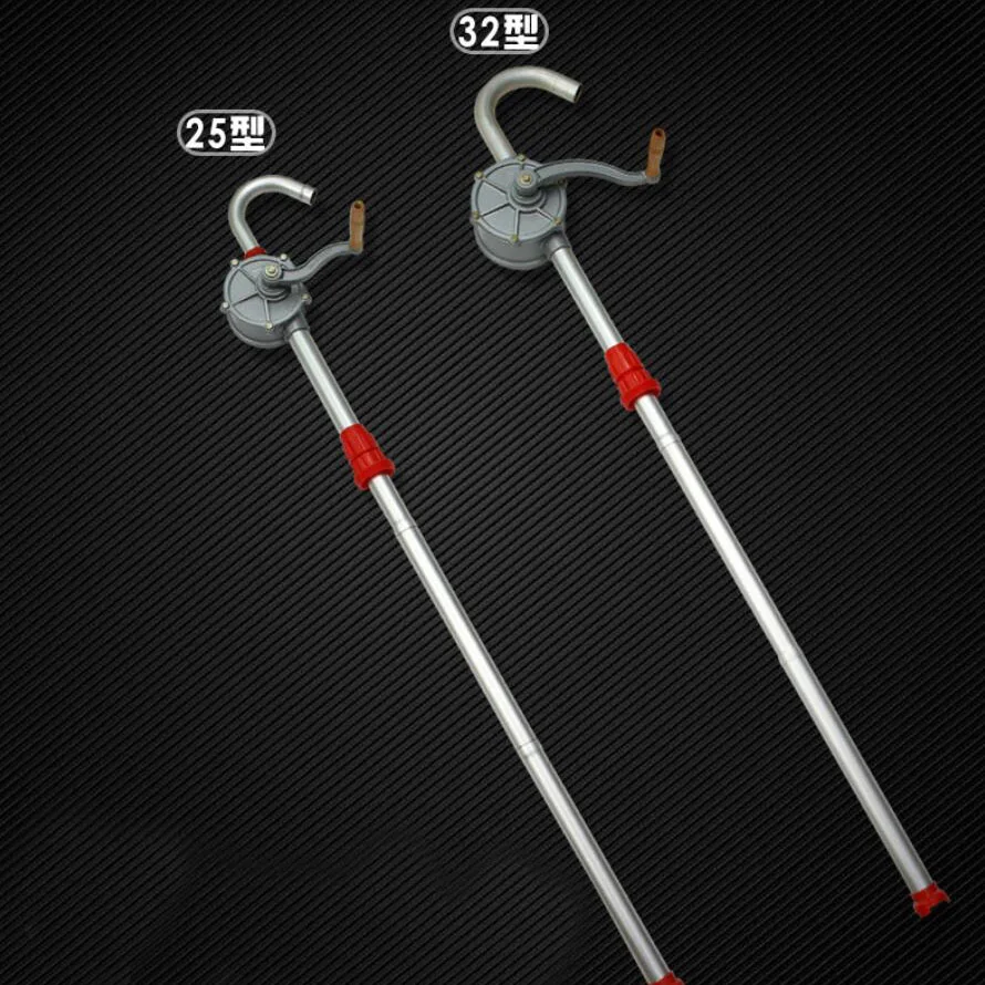 25 мм/32 мм вращающийся ручной барабанный насос для нефти топлива дизельного