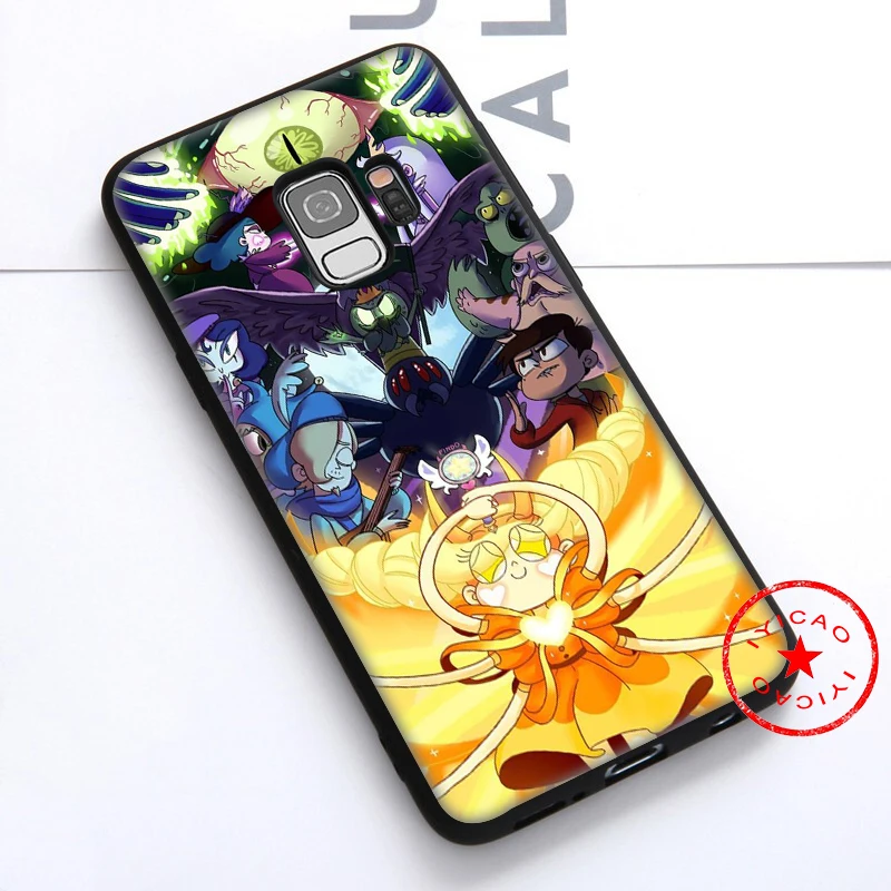 IYICAO Star vs. the Force of Evil мягкий чехол для samsung Galaxy S10e S10 S9 S8 Note 8 9 10 Plus S6 S7 Edge TPU |