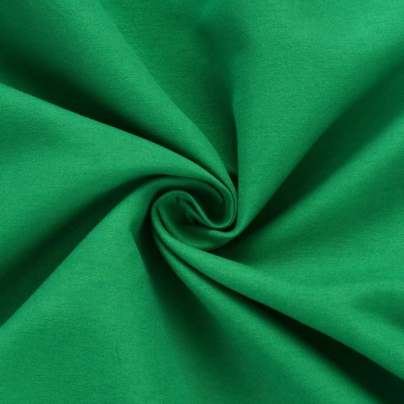 

3 x 5M / 10 x 16.4Ft Professional Green Screen Backdrop Studio Photography Background Washable Polyester-Cotton Fabric