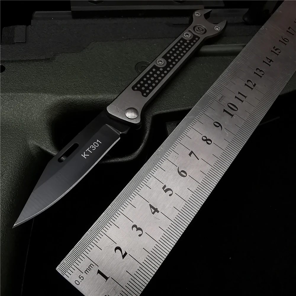 Складной нож 15 см (5 9 дюйма) 58HRC карманные ножи для резки труб с лезвием 8Cr15MoV