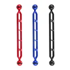 Двойной рычаг для дайвинга, 11 дюймов, 27,9 см, из алюминиевого сплава, для подводного фонарявидесветильник, Диаметр мяча: 1 дюйм2,54 см