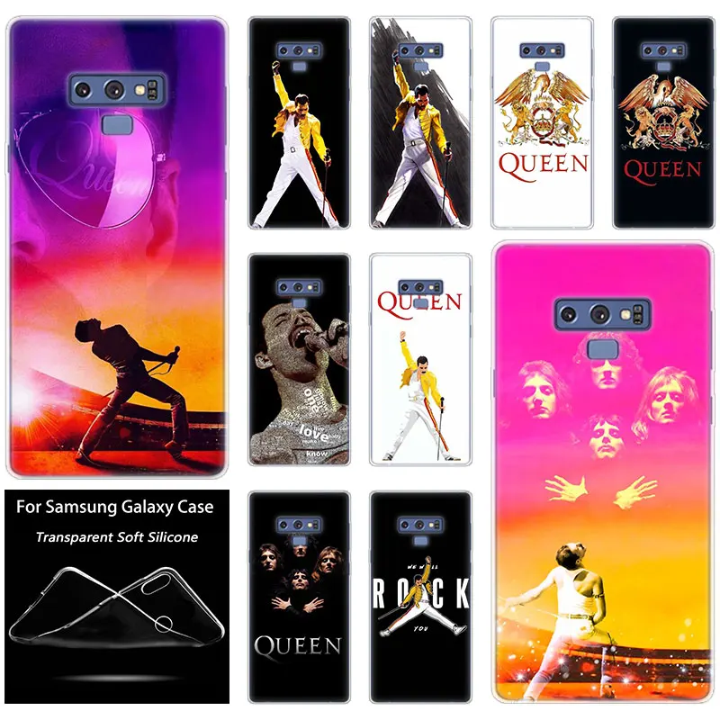 Роскошный силиконовый чехол Queen Freddie Mercury для Samsung Galaxy Note 10 Pro 9 8 M10 M20 M30 M40 S8 S9 S10 Plus 5G S6