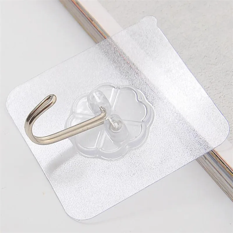 Details about   5pcs Wall Hanger Hook Suction Cup Adhesive Vacuum Sucker Transparent Load Rack 