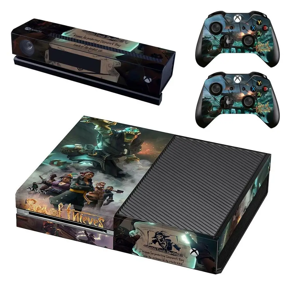 Морские воры наклейки s для xbox one виниловые на кожу Pegatinas консоль Kinect два
