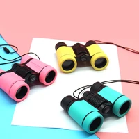 focal adjustable children binoculars telescope binoculars toy game props birthday present for entertaining bird watching blue