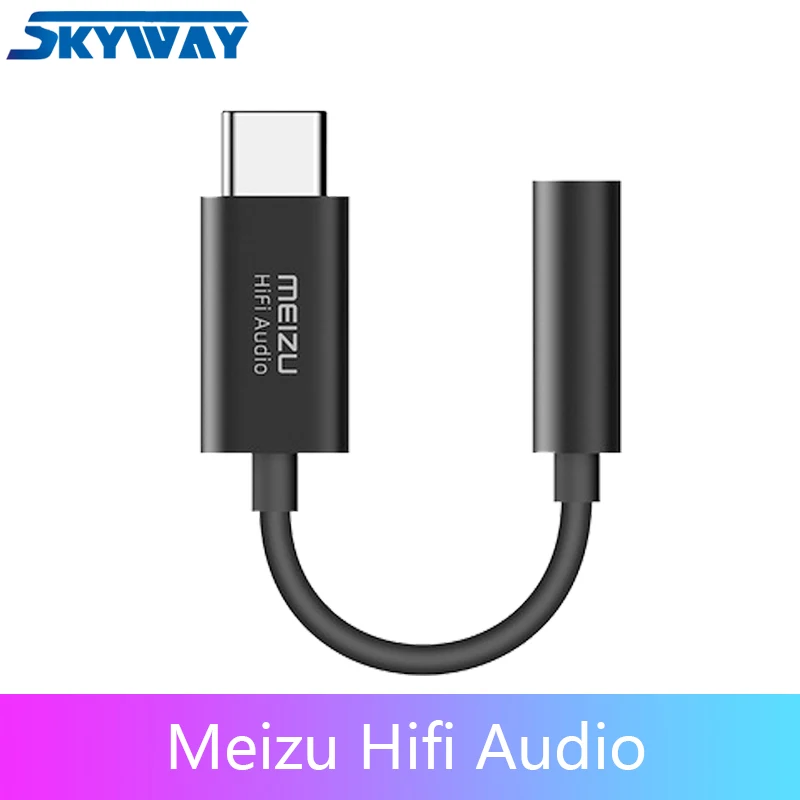 

Meizu Hifi earphones amplifier audio HiFi lossless DAC Type-C to 3.5mm audio adapter Cirrus Logic CS43131 Chip high impedance