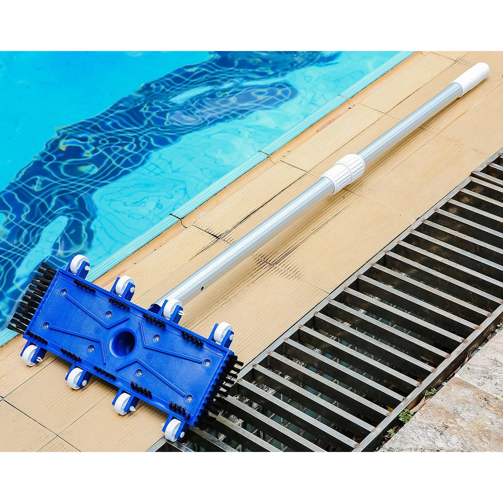 

Pool Vaccum Head Cleaner Hose Adapter Brush Swimming Pool Accessories Cleaning Tools Brush Pool Vacuum Head Cleaner Pool Tools