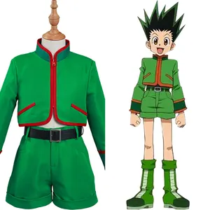 Hunter x Hunter Cosplay Gon Freecss Cosplay Costume Children Outfits Full Suit Halloween Carnival Fo