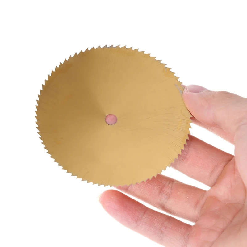 Пильный диск Циркулярный с титановым покрытием диаметр 70/80 мм для резки металла и
