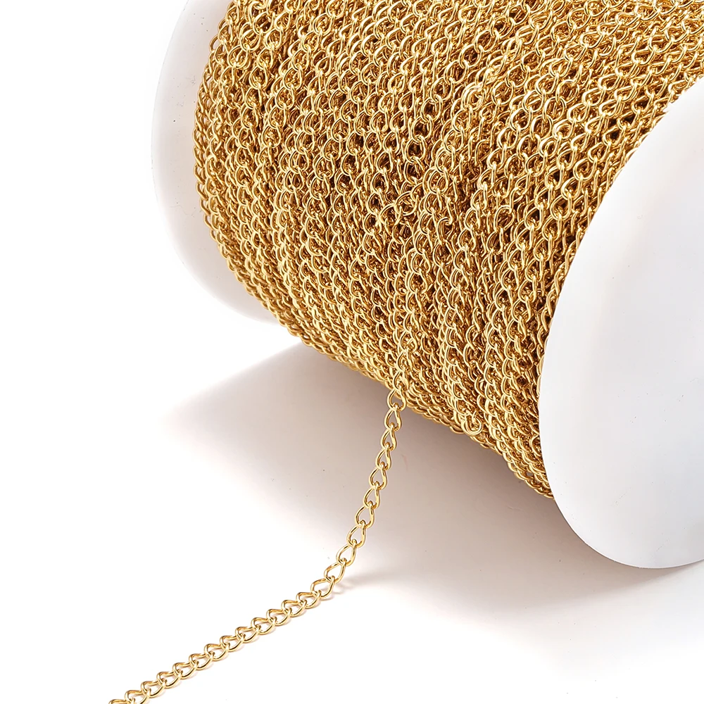 Цепочка Из Нержавеющей Стали для самостоятельного изготовления ювелирных