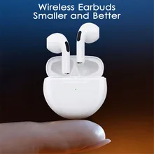 Airbuds 6 TWS Headphones Wireless Bluetooth Earphone Touch Control Stereo Bass Noise Cancelling Sport Headset For iPhone Samsung