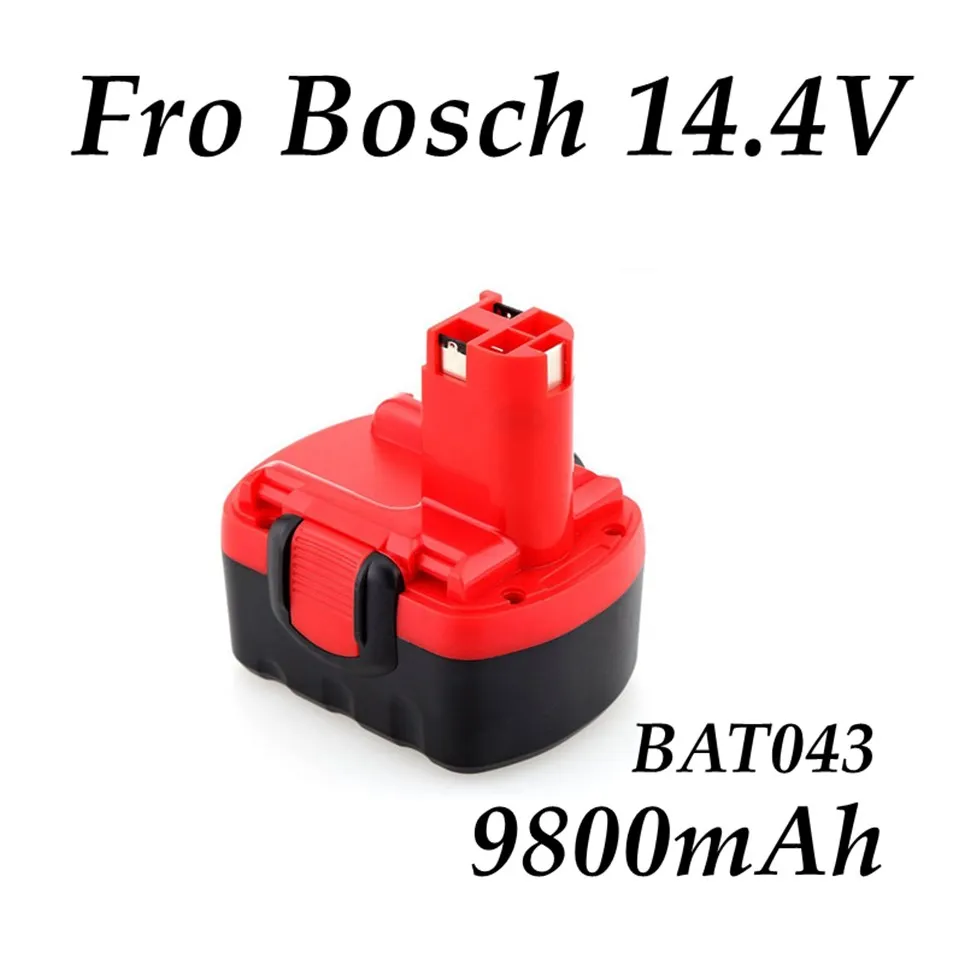 

Batería de repuesto de herramienta eléctrica de 14,4 V ni-cd 12800mAh para Bosch BAT043 2 607 335 692 Bosch 22612 Bosch 23612