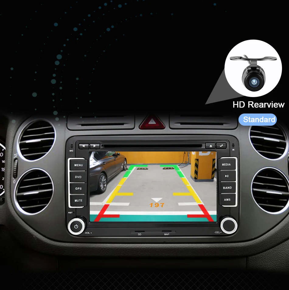 Eunavi 2 Din ips Android 9,0 автомобильный мультимедийный DVD радио плеер gps для VW GOLF 5 6 Polo Bora JETTA B6 PASSAT Tiguan SKODA OCTAVIA