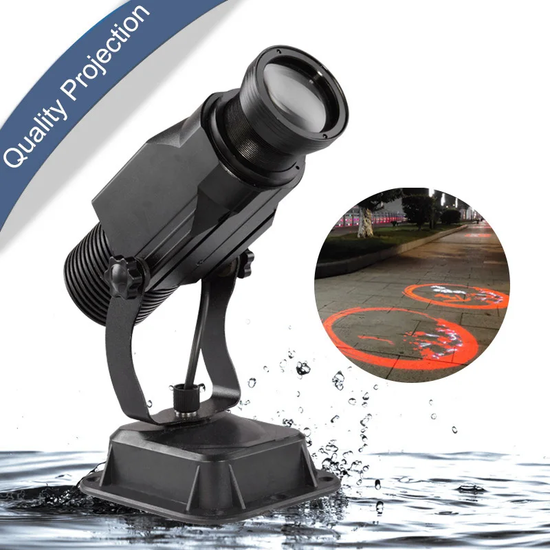 15 W LED Customized Image Gobo Logo Projector Light for Interior Advertising Company Hotel Restaurant EU Plug | Электроника