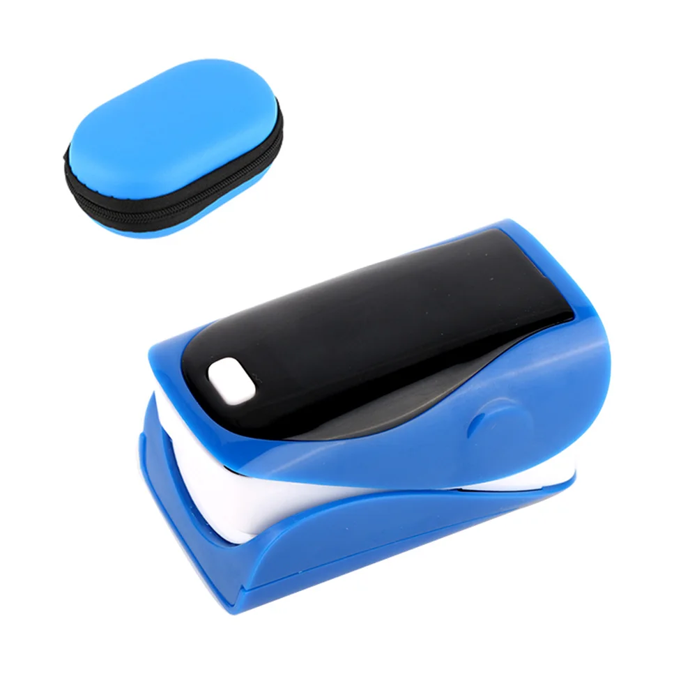 SH-K3-blue-bag RZ Пульсоксиметр для пальцев, оксиметр для измерения артериального давления, медицинский уход, pr-сигнализация, медицинское оборудование, пульсоксиметр, Пульсоксиметр - Color: SH-K3-blue-bag
