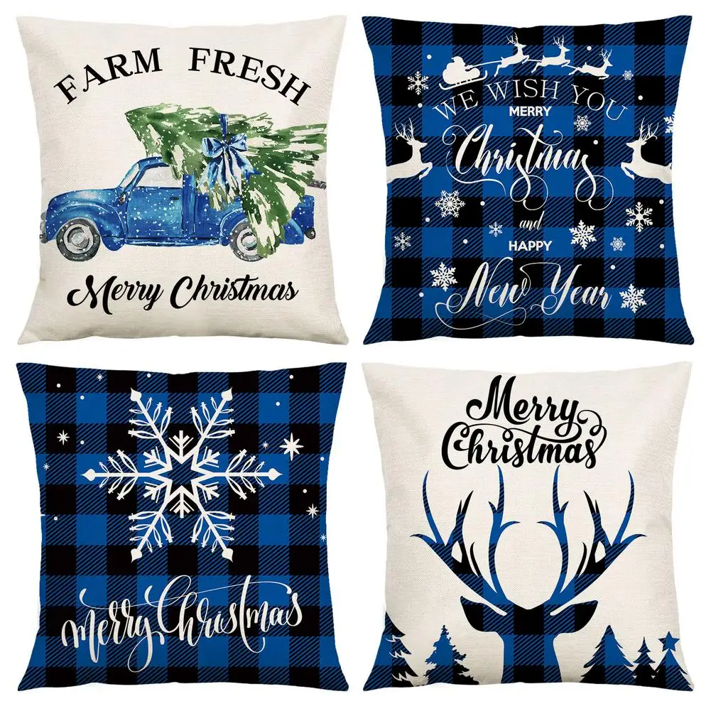 

Decorative Pillow Cover Sofa Cushion Cover With Double-Sided Pattern Durability Suitable For Sofa Living Room Kitchen Bedding Ch