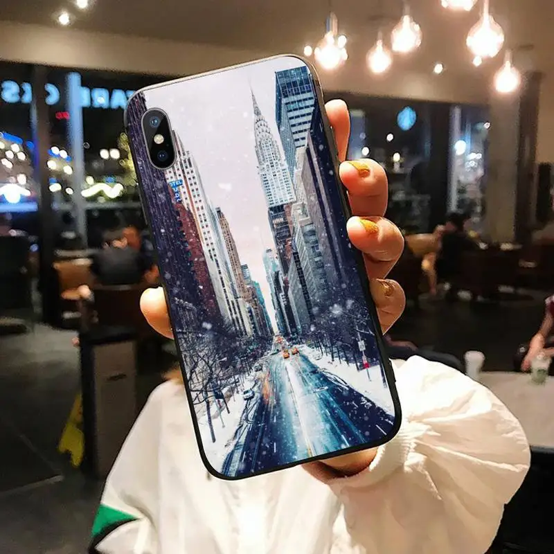 

NYC NEW YORK city high quality Phone Case for iPhone 11 12 pro XS MAX 8 7 6 6S Plus X 5S SE 2020 XR