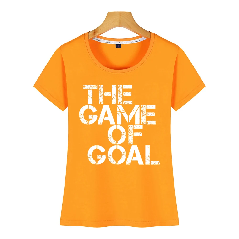 Женская футболка с принтом Игра В Гол | одежда