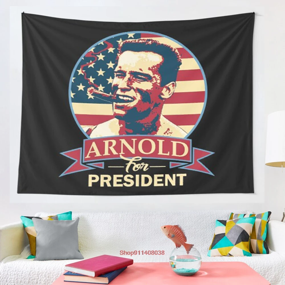 

Arnold For President tapestry Wall Hanging Astrology Divination Bedspread