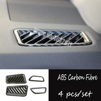 4 colors abs plastic for toyota rav4 2019 2020 car front small air outlet decoration cover trim car styling accessories 4pcs