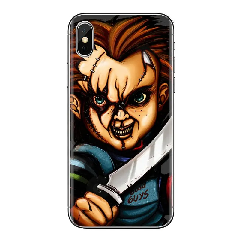 For Huawei G7 G8 P7 P8 P9 Lite Honor 4C 5X 5C 6X Mate 7 8 9 Y3 Y5 Y6 II 2 Pro 2017 Phone Cover Crazy Charles Lee Ray Chucky Doll |