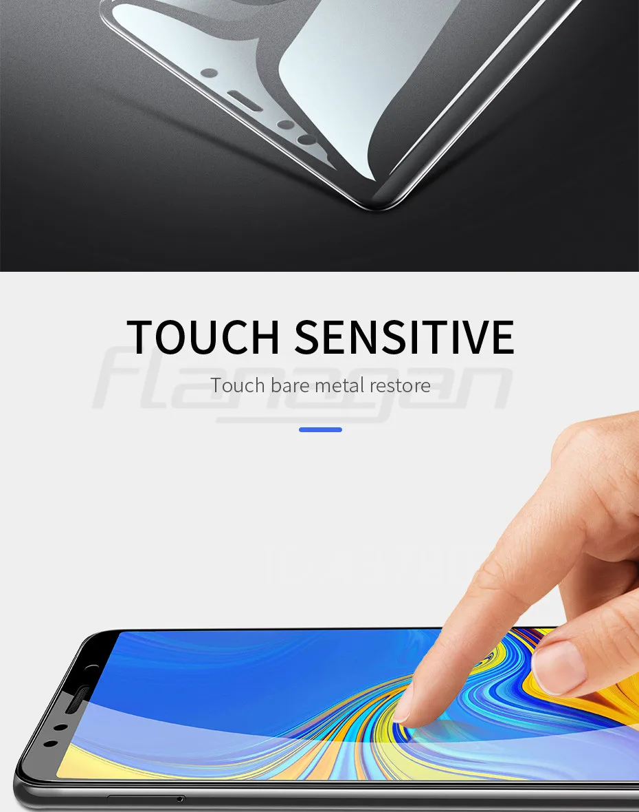 3 шт. закаленное Стекло для samsung Galaxy A20 A30 A40 A70 A50 A20E Экран защитная пленка 9H 2.5D Стекло на samsung J4 J6 плюс A7 A9