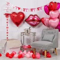 love heart bear foil balloons happy birthday valentine%e2%80%99s day party decor air helium globos wedding decorations kids toys balloon
