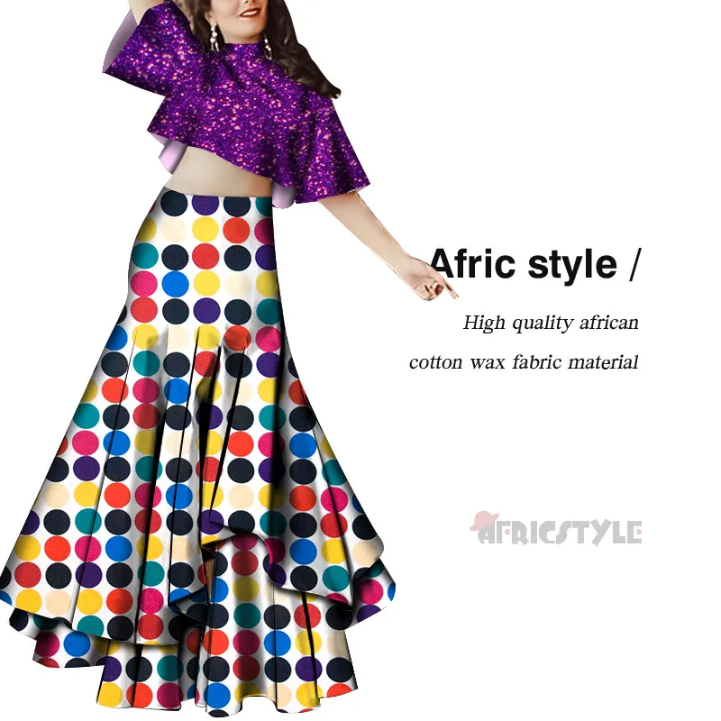 Новые африканские базиновые Роскошные платья Дашики с оборками вечерние из 2