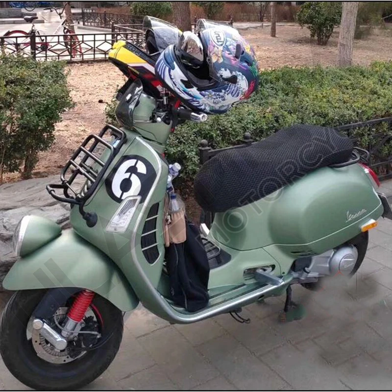 

Модификация мотоцикла Piaggio Vespa300 чехол на седло Vespa Gts300 сетчатый чехол на сиденье солнцезащитный Чехол на подушку
