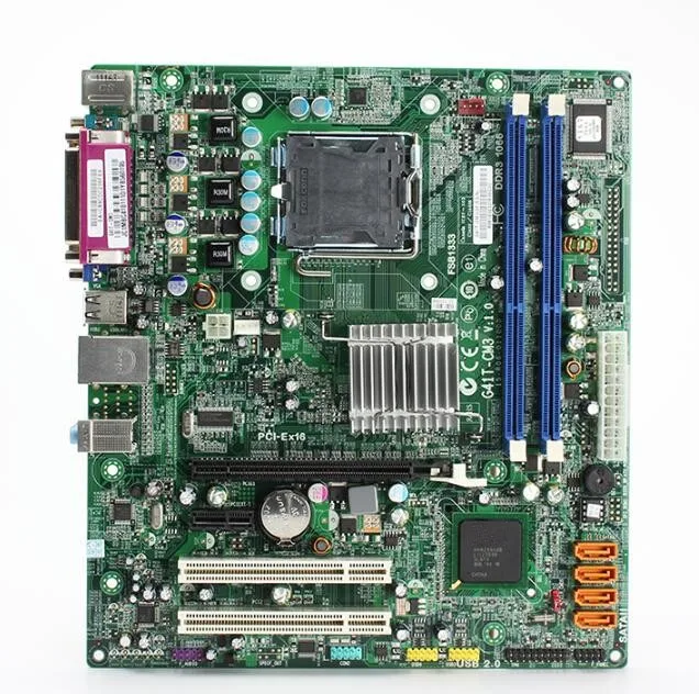 

For ECS G41T-CM3 Desktop PC Motherboard LGA 775 DDR3 H61USB2.0 Used Original Motherboard 100% Tested working