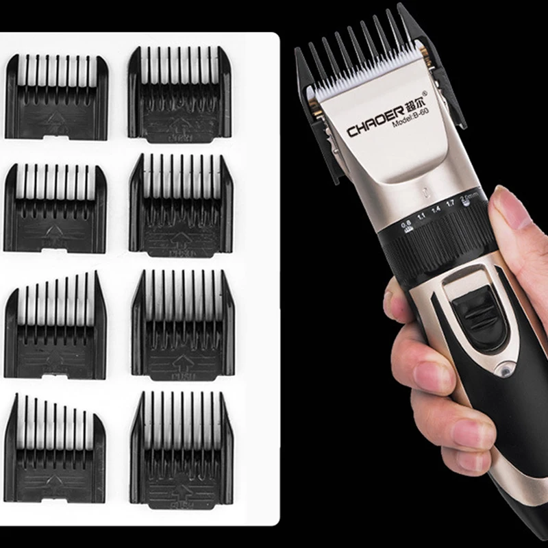 

Professional Electric Hair Clipper Rechargeable Hair Trimmer Hair Cutting Machine To Haircut Beard Trimer 220V Adult or child