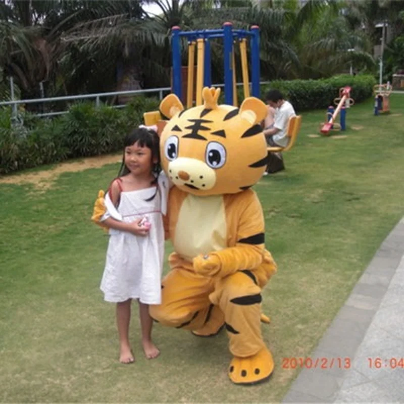 

Tiger Mascot Costume Cosplay Furry Suits Party Game Fursuit Cartoon Dress Outfits Carnival Halloween Xmas Easter Advertising