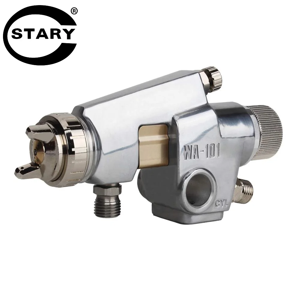 WA101 Pneumatic Pressure Feed Automatic Spray Gun for Automated Production Line Paint Spraying Heavy Duty Paint Sprayer Set