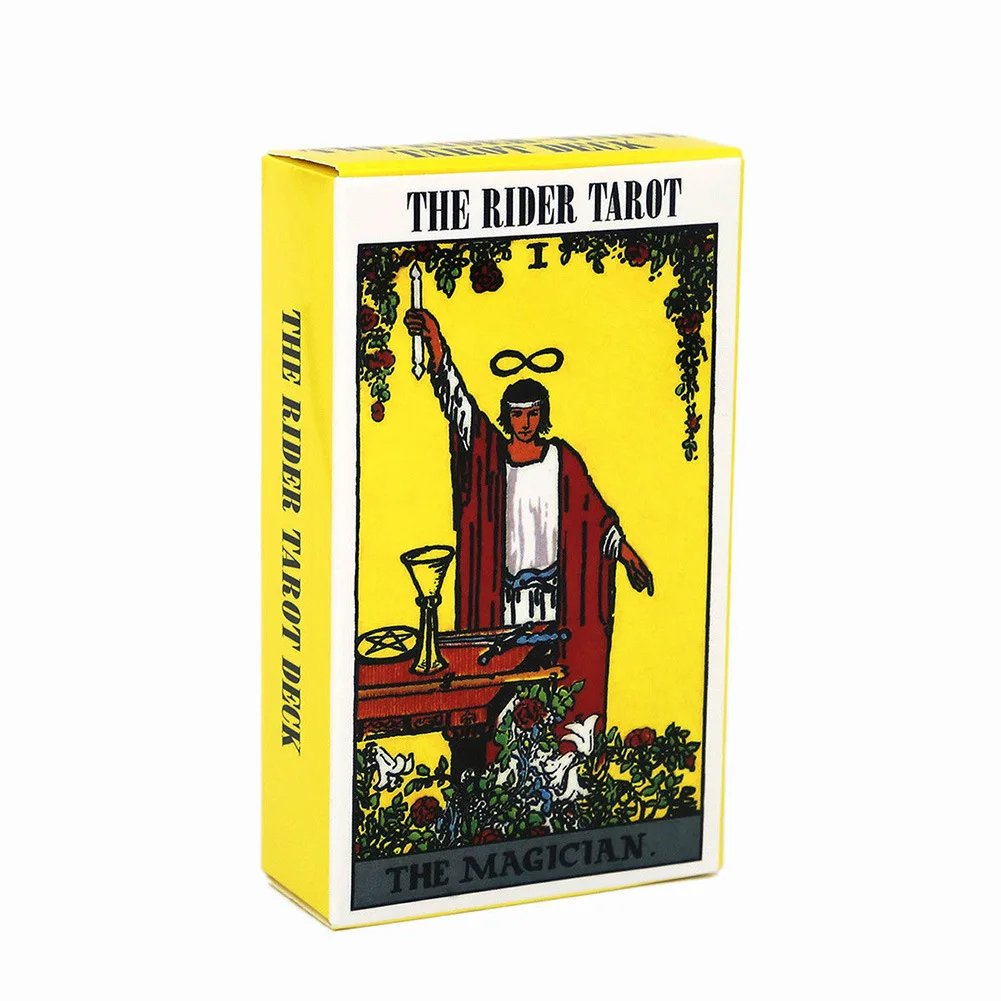 78 штук колода Таро карты английская полная версия лучистый Райдер ждать Памятное