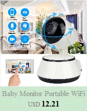 LESHP радионяня Wifi ip-камера 720P HD умная ip-камера двухсторонняя камера для записи звука домашняя камера безопасности ночное видение