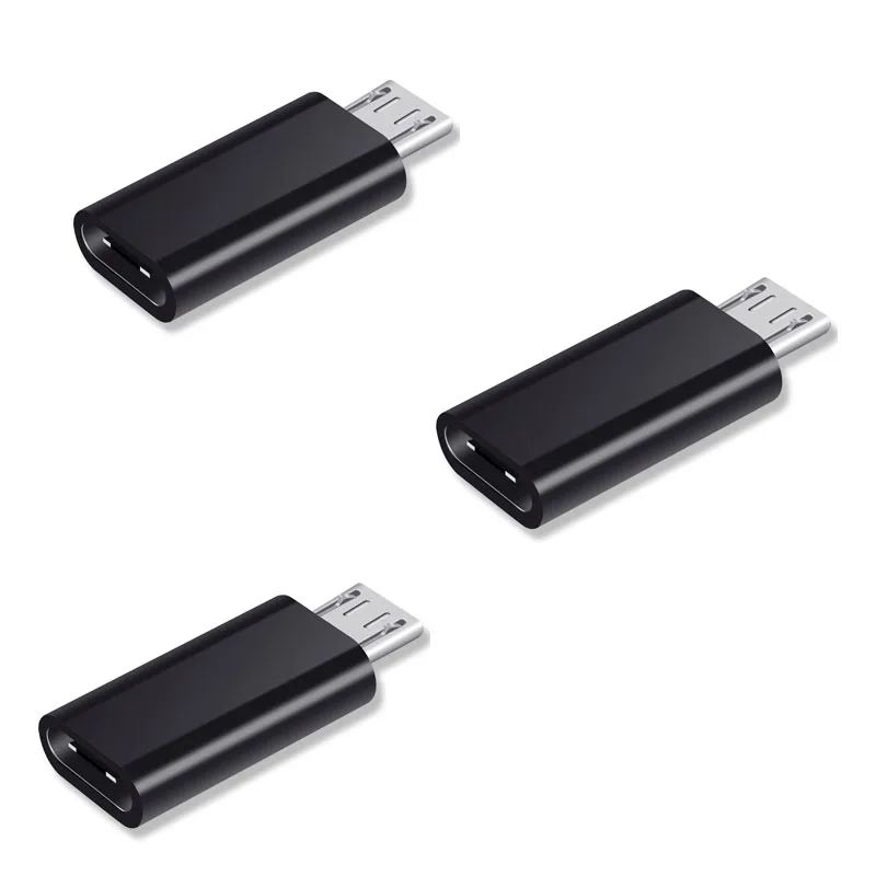 Фото 3 шт. адаптер Type-c на Micro USB для Samsung Xiaomi Type C Sync устройство Android зарядное конвертер 3 шт. адаптер Type-c на Micro USB для Samsung Xiaomi Type C Sync устройство Android зарядное конвертер