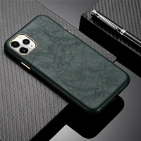 midnight green luxury genuine leather cover for iphone 13 se 2020 11 pro max x xs xr 7 8plus 12 case real leather metal button
