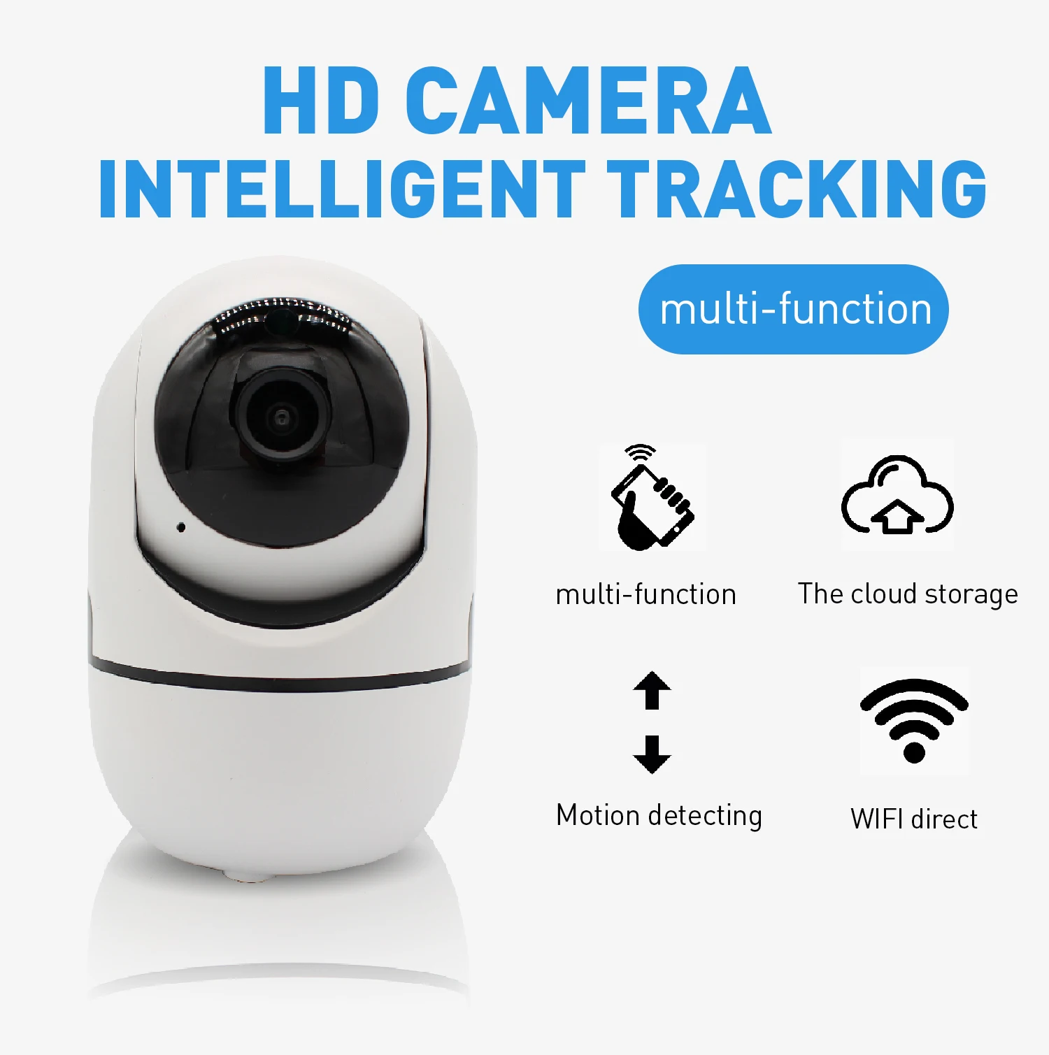 

Cute Security IP Camera 1080p Wireless Home Security IP Camera Surveillance Camera WiFi Security Camera Baby Monitor