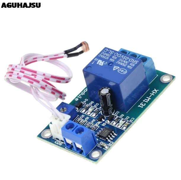 XH-M131 DC 5V / 12V переключатель управления освещением реле фоторезистора модуль