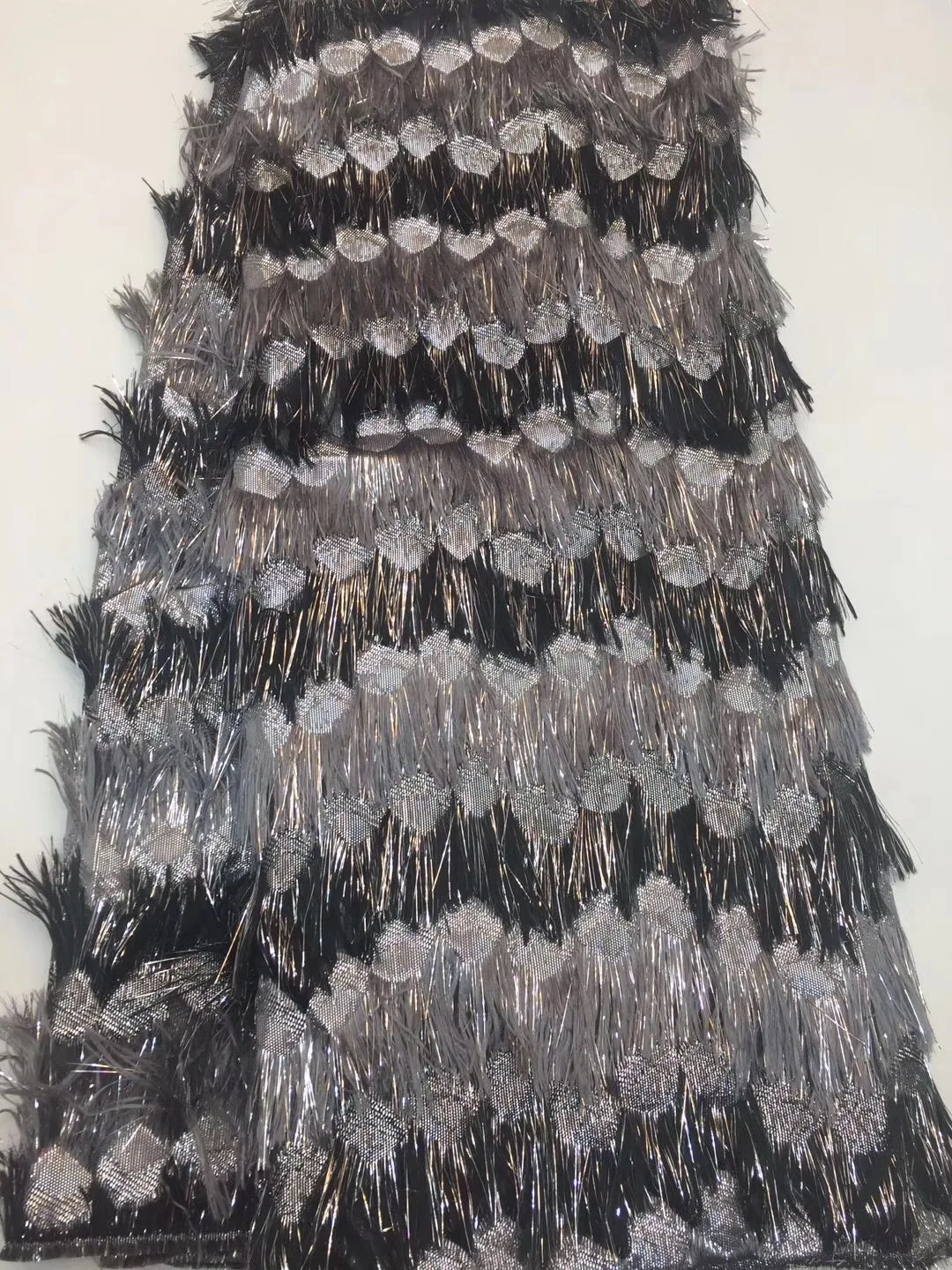 

mbroidered Lace Wedding Fabric, Latest Nigerian Lace Fabric With Aso oke, Royal Blue High Quality Tissu Mariage RF386